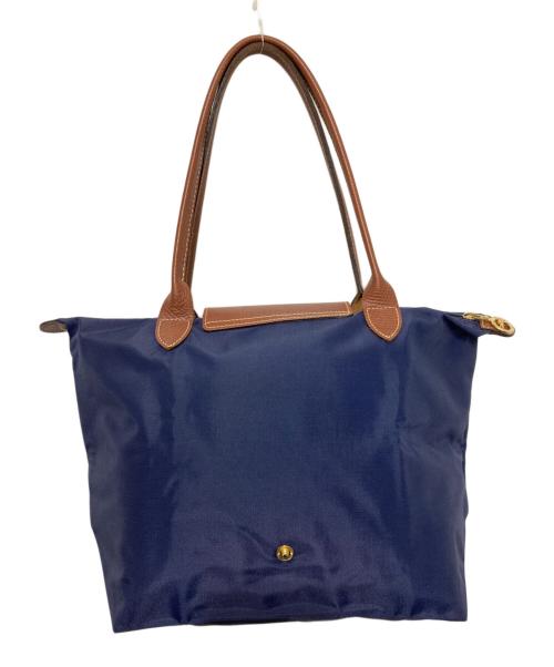 LONGCHAMP（ロンシャン）LONGCHAMP (ロンシャン) ル・プリアージュトートバッグ ネイビーの古着・服飾アイテム