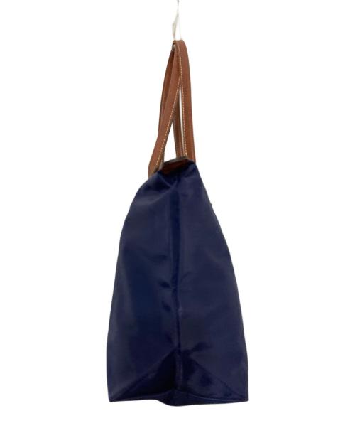 LONGCHAMP（ロンシャン）LONGCHAMP (ロンシャン) ル・プリアージュトートバッグ ネイビーの古着・服飾アイテム