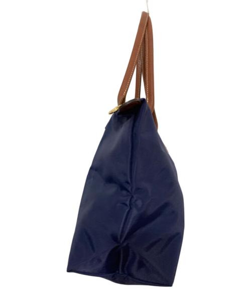 LONGCHAMP（ロンシャン）LONGCHAMP (ロンシャン) ル・プリアージュトートバッグ ネイビーの古着・服飾アイテム