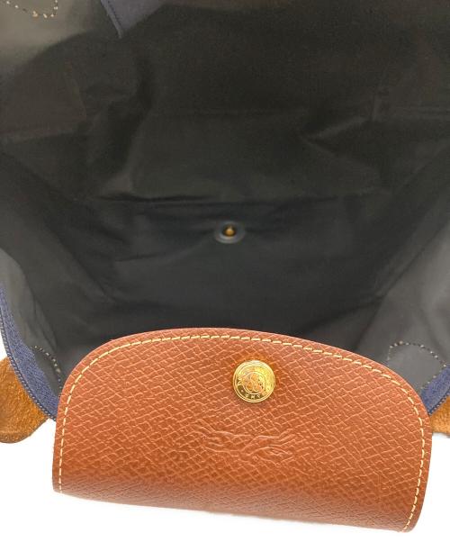 LONGCHAMP（ロンシャン）LONGCHAMP (ロンシャン) ル・プリアージュトートバッグ ネイビーの古着・服飾アイテム