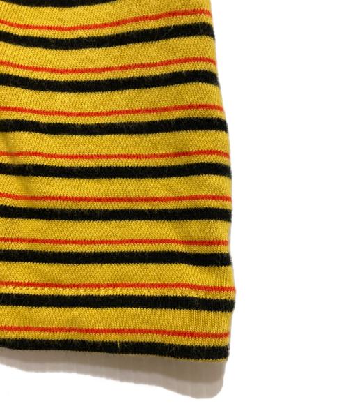 stussy（ステューシー）stussy (ステューシー) ロゴ刺繍キャミソール イエロー サイズ:XSの古着・服飾アイテム