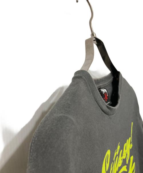 stussy（ステューシー）stussy (ステューシー) ワールドツアーtシャツ グレー サイズ:Mの古着・服飾アイテム