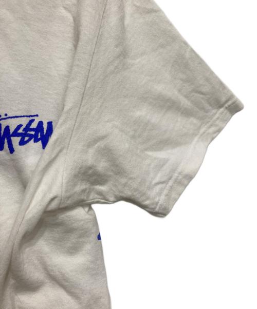 stussy（ステューシー）stussy (ステューシー) SHELLS TEE ホワイト サイズ:Mの古着・服飾アイテム