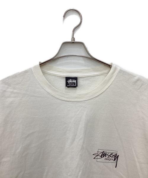 stussy（ステューシー）stussy (ステューシー) MODERN AGE TEE ホワイト サイズ:Lの古着・服飾アイテム