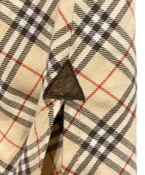 BURBERRY BLUE LABEL（バーバリー ブルー レーベル）BURBERRY BLUE LABEL (バーバリー ブルー レーベル) ノヴァチェックミニスカート ベージュ サイズ:38の古着・服飾アイテム