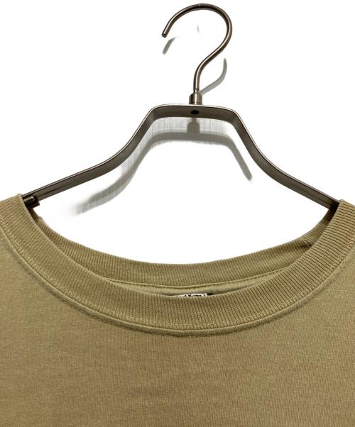 stussy（ステューシー）stussy (ステューシー) Strong Mac Pig. Dyed Tee ベージュ サイズ:Lの古着・服飾アイテム