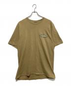 stussyステューシー）の古着「WOELDWIDE DIAMOND TEE」｜ベージュ