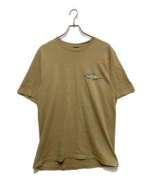 stussy（ステューシー）の古着「WOELDWIDE DIAMOND TEE」｜ベージュ
