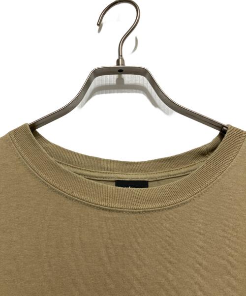 stussy（ステューシー）stussy (ステューシー) WOELDWIDE DIAMOND TEE ベージュ サイズ:Mの古着・服飾アイテム