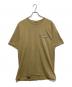 stussy（ステューシー）の古着「WOELDWIDE DIAMOND TEE」｜ベージュ