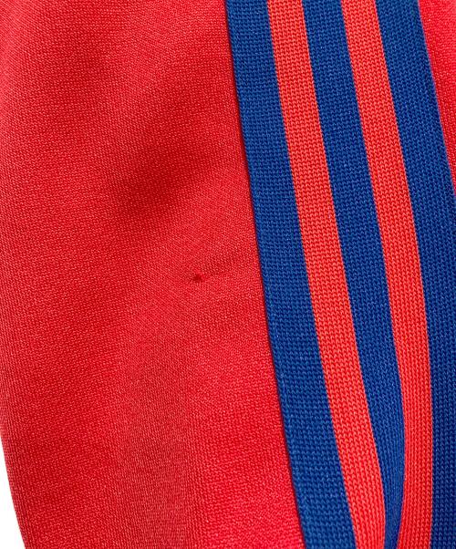 adidas（アディダス）adidas (アディダス) トレフォイルロゴトラックジャケット レッド サイズ:3号の古着・服飾アイテム