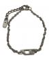DIESEL (ディーゼル) ロゴブレスレット レッド：8000円