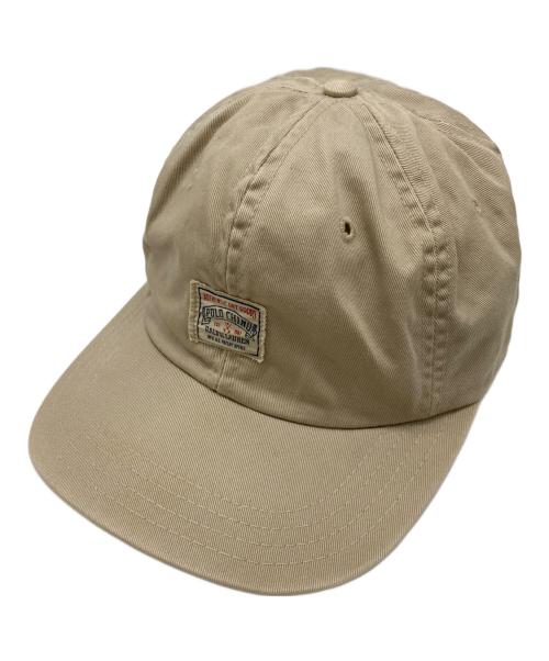 POLO RALPH LAUREN（ポロ・ラルフローレン）POLO RALPH LAUREN (ポロ・ラルフローレン) 90’s POLO CHINO CAP ベージュ サイズ:ONESIZEONLYの古着・服飾アイテム