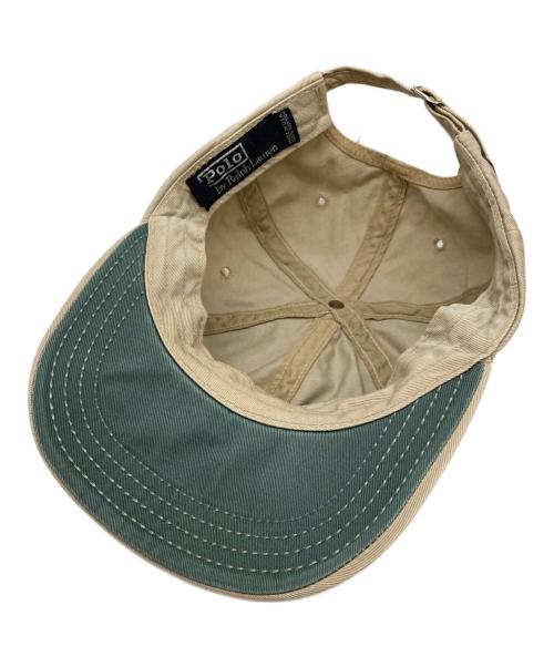 POLO RALPH LAUREN（ポロ・ラルフローレン）POLO RALPH LAUREN (ポロ・ラルフローレン) 90’s POLO CHINO CAP ベージュ サイズ:ONESIZEONLYの古着・服飾アイテム