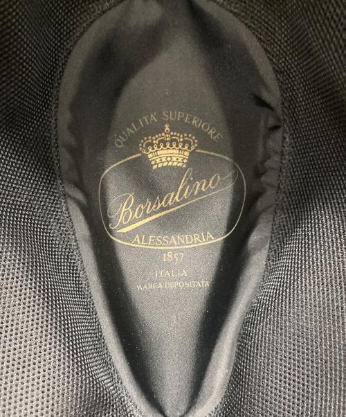 BORSALINO（ボルサリーノ）BORSALINO (ボルサリーノ) 中折れハット サイズ:58㎝の古着・服飾アイテム