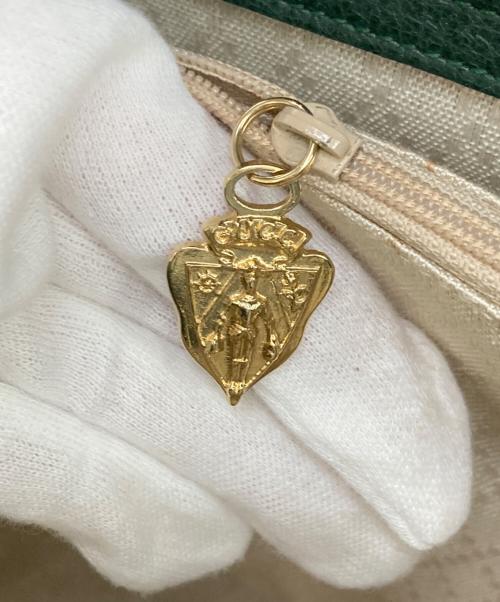 GUCCI（グッチ）GUCCI (グッチ) ダイアナバンブーハンドバッグ グリーンの古着・服飾アイテム