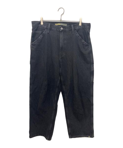 Levi's SILVER TAB（リーバイス シルバータブ）LEVI'S SILVER TAB (リーバイス シルバータブ) BAGGYペインターデニムパンツ ブラック サイズ:SIZE 91cm (W36)の古着・服飾アイテム