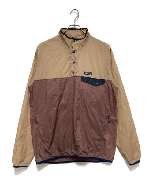 Patagonia（パタゴニア）Patagonia (パタゴニア) Houdini Snap-T Pulloverフーディニ・スナップティー・プルオーバー ベージュ サイズ:Mの古着・服飾アイテム