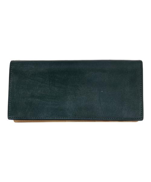 cocomeister（ココマイスター）cocomeister (ココマイスター) BRIDLE IMPERIAL WALLET　ブライドル・インペリアル・ウォレット グリーン サイズ:表記無しの古着・服飾アイテム