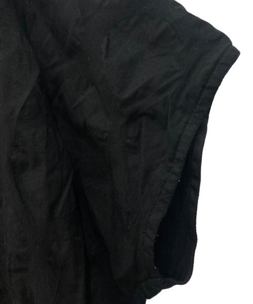 BEARDSLEY（ビアズリー）BEARDSLEY (ビアズリー) ドットリップルブラウス ブラック サイズ:Fの古着・服飾アイテム