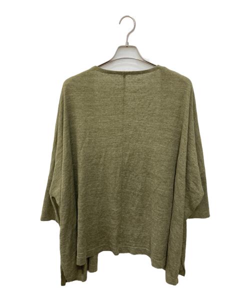 BEARDSLEY（ビアズリー）BEARDSLEY (ビアズリー) サラットヒラヒラハオリ グリーン サイズ:SIZE Freeの古着・服飾アイテム