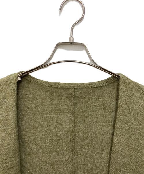 BEARDSLEY（ビアズリー）BEARDSLEY (ビアズリー) サラットヒラヒラハオリ グリーン サイズ:SIZE Freeの古着・服飾アイテム