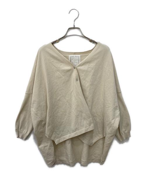 BEARDSLEY（ビアズリー）BEARDSLEY (ビアズリー) サラッとカーディガン ベージュ サイズ:FREEの古着・服飾アイテム