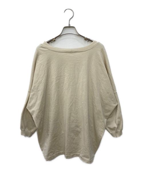 BEARDSLEY（ビアズリー）BEARDSLEY (ビアズリー) サラッとカーディガン ベージュ サイズ:FREEの古着・服飾アイテム