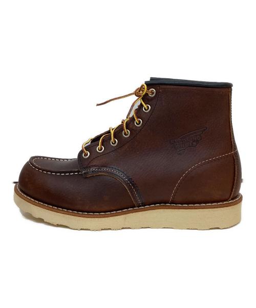RED WING（レッドウィング）RED WING (レッドウィング) 6-inch Classic Moc ブラウン サイズ:CM26.0の古着・服飾アイテム