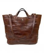 Daniel&Bobダニエル＆ボブ）の古着「CERCATORE 2WAYトートバッグ」｜ブラウン