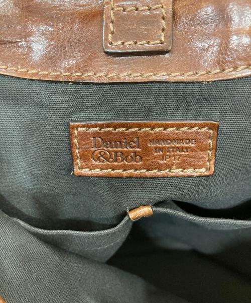 Daniel&Bob（ダニエル＆ボブ）Daniel&Bob (ダニエル＆ボブ) CERCATORE 2WAYトートバッグ ブラウン サイズ:表記無しの古着・服飾アイテム