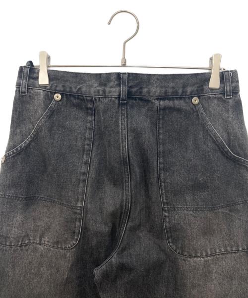 CONZ（コンズ）CONZ (コンズ) カーブデニムパンツ グレー サイズ:SIZE 1の古着・服飾アイテム