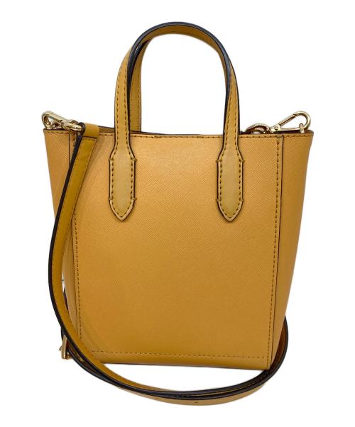 MICHAEL KORS（マイケルコース）MICHAEL KORS (マイケルコース) VINCENT サフィアーノレザー クロスボディ ウィズ カードケース アタッチ エクストラスモール イエローの古着・服飾アイテム