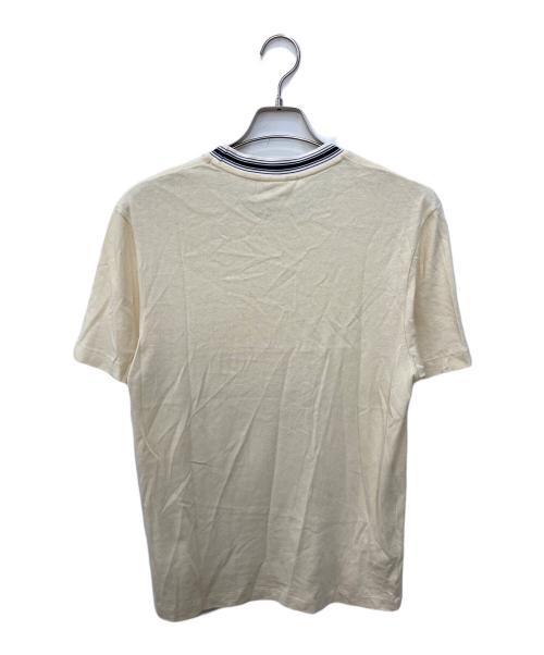 LACOSTE（ラコステ）LACOSTE (ラコステ) Relaxed Fit Tシャツ ベージュ サイズ:SIZE Sの古着・服飾アイテム