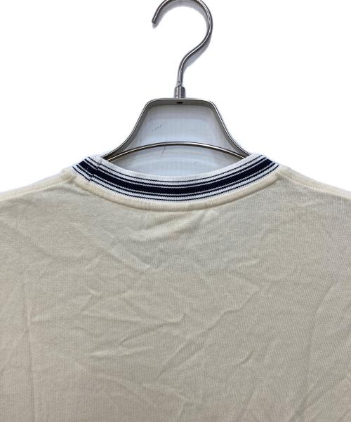 LACOSTE（ラコステ）LACOSTE (ラコステ) Relaxed Fit Tシャツ ベージュ サイズ:SIZE Sの古着・服飾アイテム