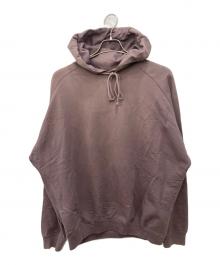 AURALEE（オーラリー）の古着「SUPER SOFT SWEAT BIG P/O PARKA」｜パープル