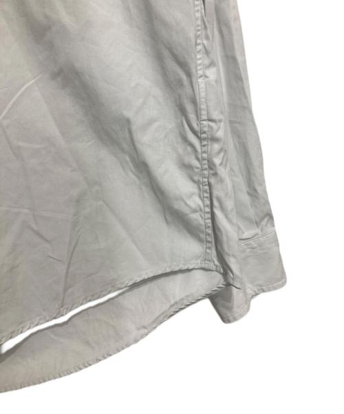 AURALEE（オーラリー）AURALEE (オーラリー) WASHED FINX TWILL BIG SHIRTS ライトグレー サイズ:4の古着・服飾アイテム