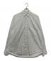 AURALEE（オーラリー）の古着「WASHED FINX TWILL BIG SHIRTS」｜ライトグレー
