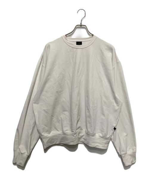 DAIWA PIER39（ダイワ ピア39）DAIWA PIER39 (ダイワ ピア39) TECH FLEX JERSEY CREW　テック フレックス ジャージー クルー ホワイト サイズ:Lの古着・服飾アイテム