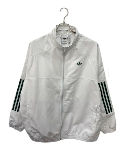 adidas（アディダス）adidas (アディダス) Gatsele トラックジャケット ホワイト サイズ:SIZE 2XLの古着・服飾アイテム