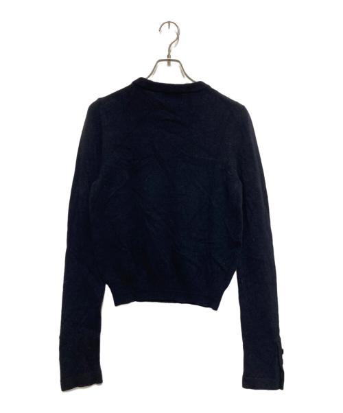 ARGIET（アルジェット）ARGIET (アルジェット) カシミヤ混ニット ネイビー サイズ:FREEの古着・服飾アイテム