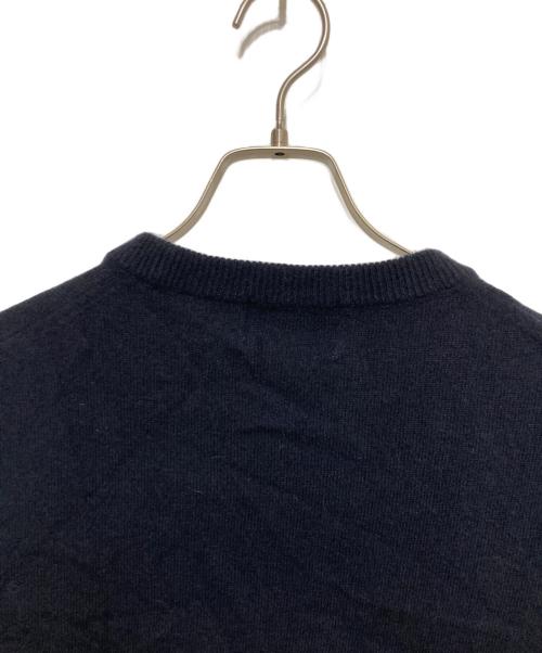 ARGIET（アルジェット）ARGIET (アルジェット) カシミヤ混ニット ネイビー サイズ:FREEの古着・服飾アイテム