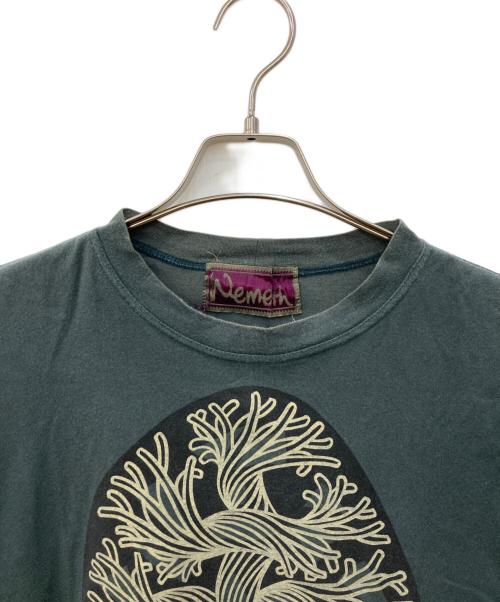 NEMETH（ネメス）Nemeth (ネメス) プリントTシャツ カーキ サイズ:不明の古着・服飾アイテム