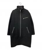 YOHJI YAMAMOTO×D'URBAN×A.A.Rヨウジヤマモト×ダーバン×アール）の古着「スタンドカラーウールコート」｜グレー