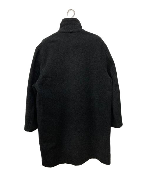 YOHJI YAMAMOTO（ヨウジヤマモト）YOHJI YAMAMOTO (ヨウジヤマモト) D'URBAN (ダーバン) A.A.R (アール) スタンドカラーウールコート グレー サイズ:Mの古着・服飾アイテム