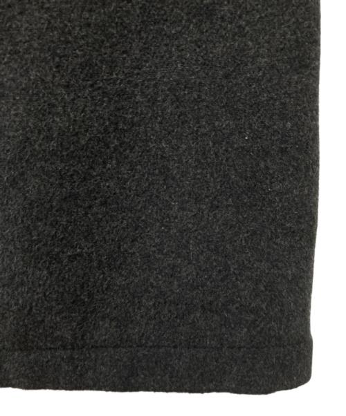 YOHJI YAMAMOTO（ヨウジヤマモト）YOHJI YAMAMOTO (ヨウジヤマモト) D'URBAN (ダーバン) A.A.R (アール) スタンドカラーウールコート グレー サイズ:Mの古着・服飾アイテム