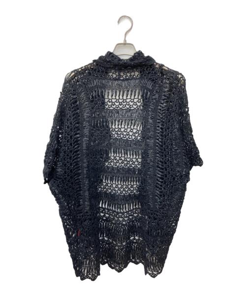HaaT（ハート）Haat (ハート) モヘア混トッパーカーディガン ブラック サイズ:SIZE 2の古着・服飾アイテム