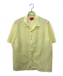 SUPREME（シュプリーム）の古着「Lace S/S Shirt」｜イエロー
