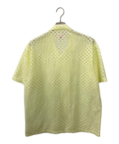 SUPREME（シュプリーム）Supreme (シュプリーム) Lace S/S Shirt イエロー サイズ:Lの古着・服飾アイテム