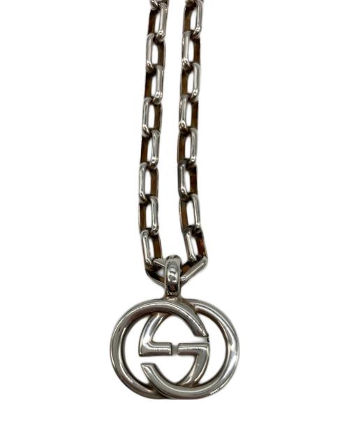 GUCCI（グッチ）GUCCI (グッチ) インターロキングGネックレス シルバーの古着・服飾アイテム
